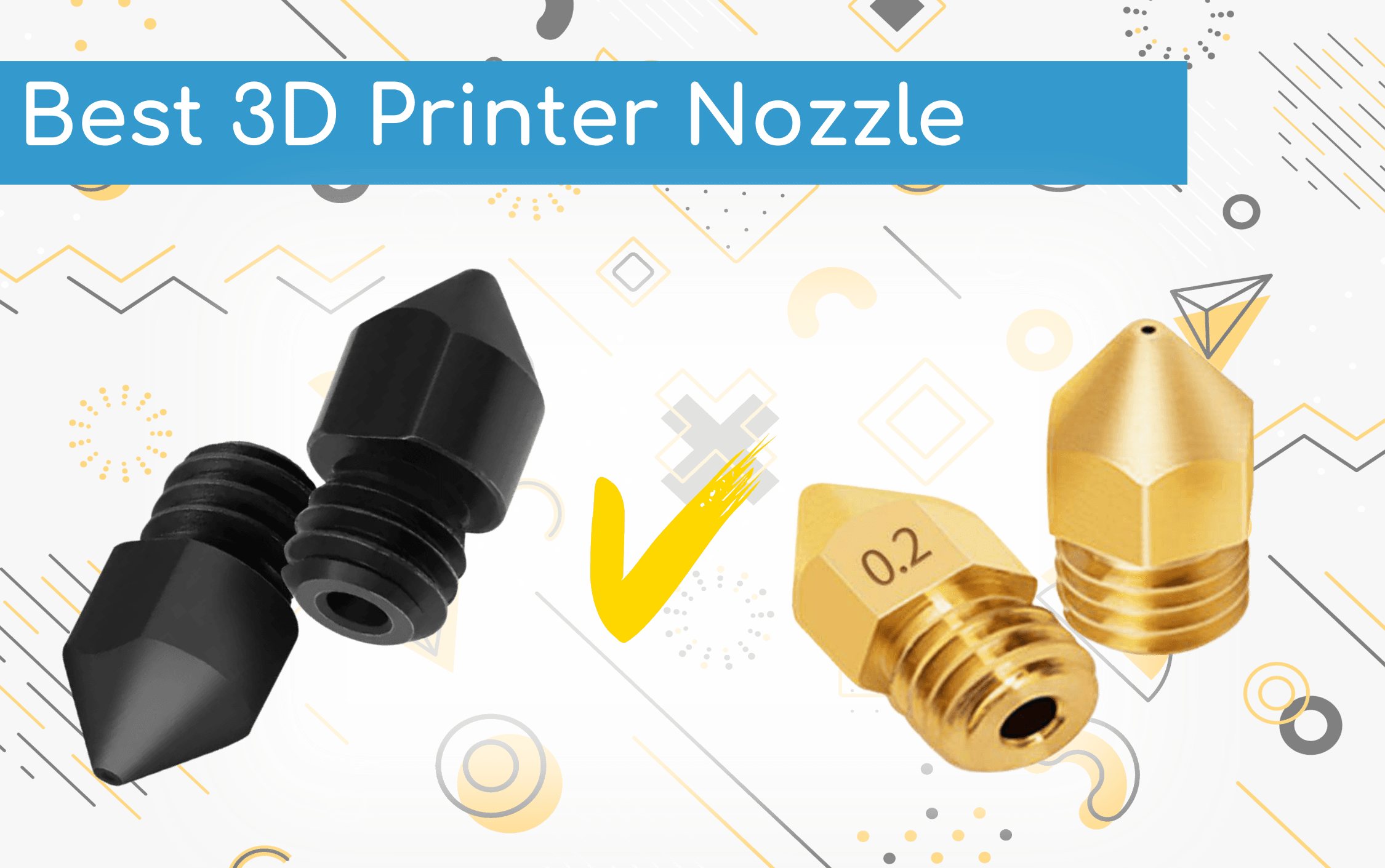 Brass vs Hardened Steel 3D Printer Nozzles
