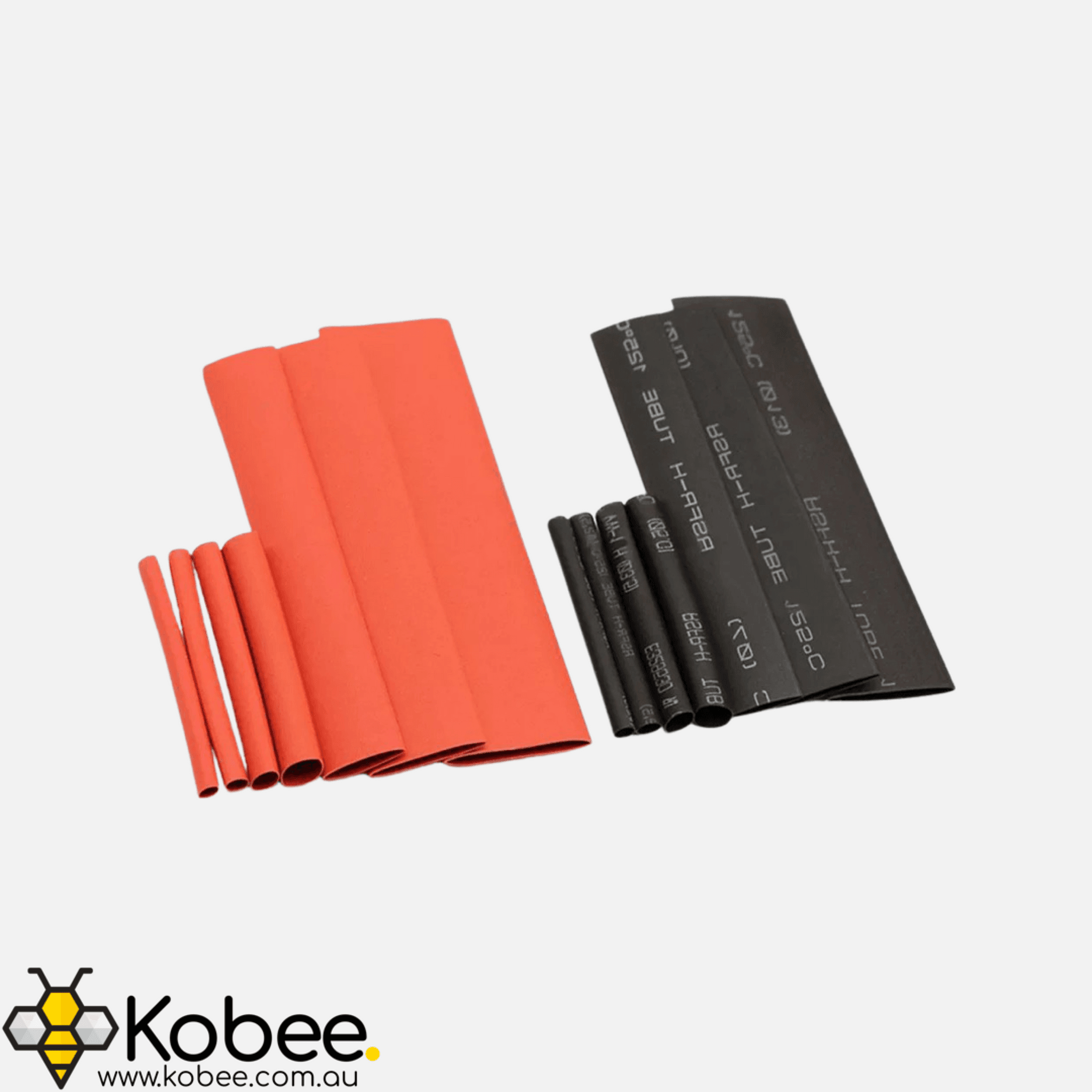 Pre-cut polyolefin heat shrink pieces for insulating solder joints