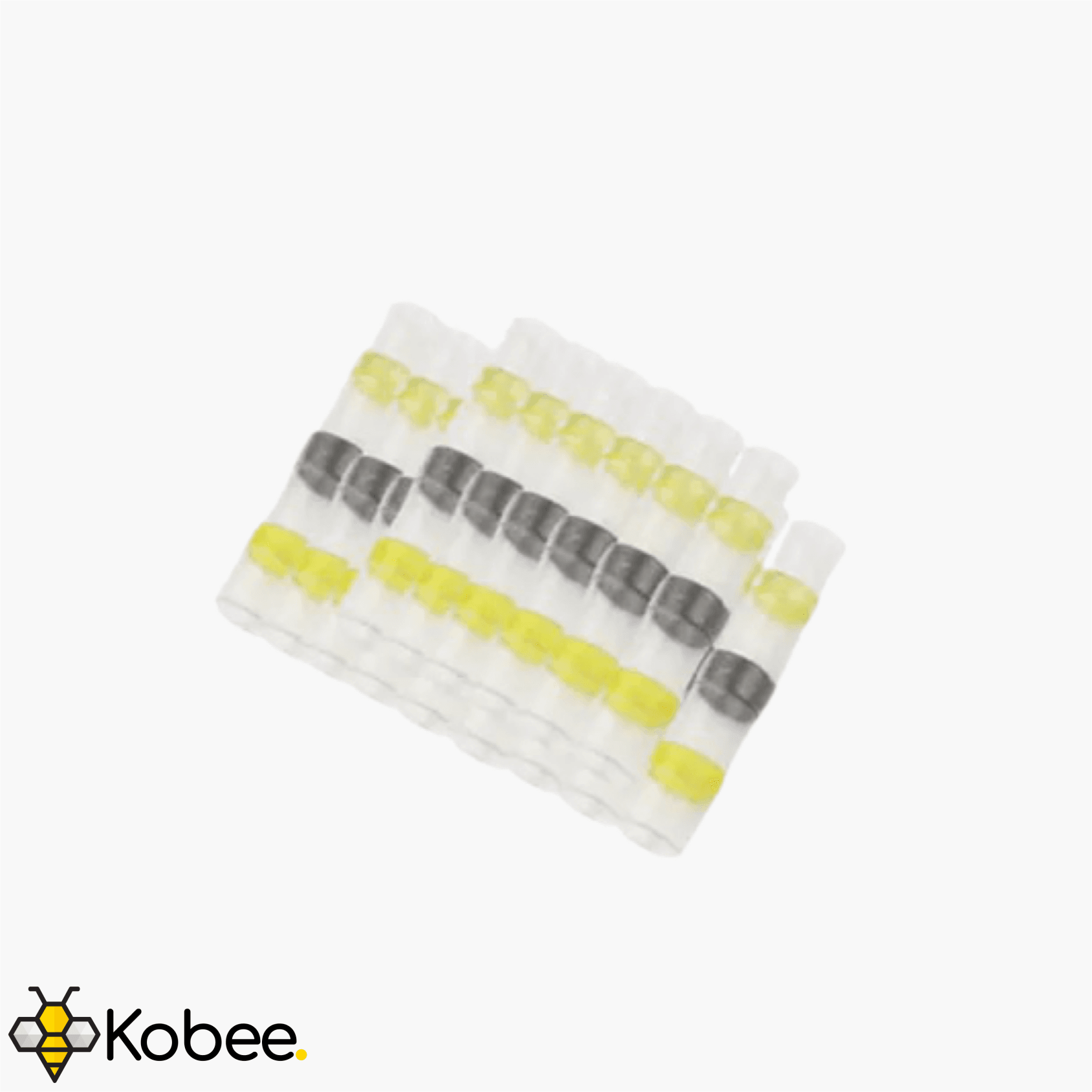 Yellow solder sleeve wire connectors for 4.0 to 6.0 square millimetre wire