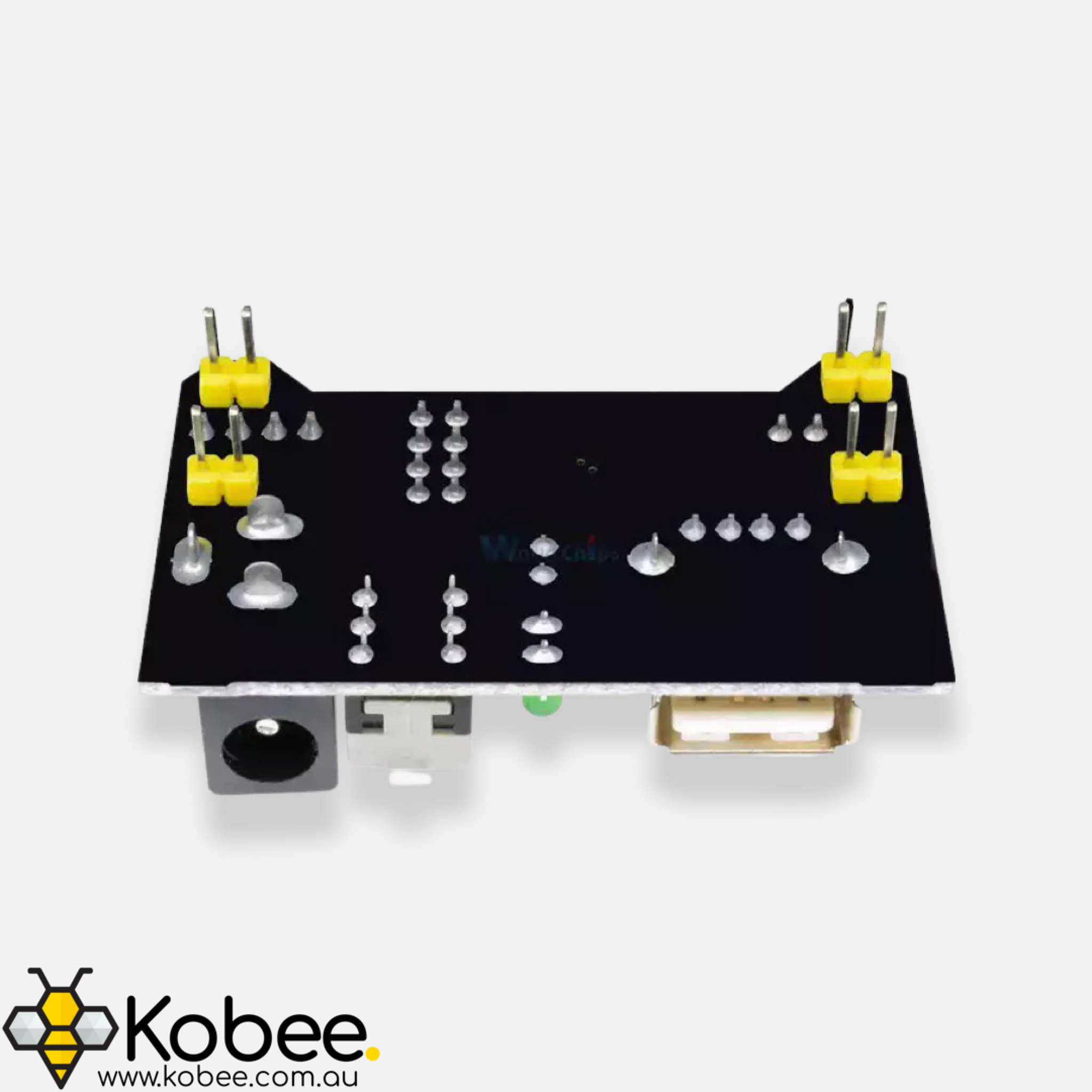 3.3V + 5V Solderless Breadboard Power Supply Module — alternate view