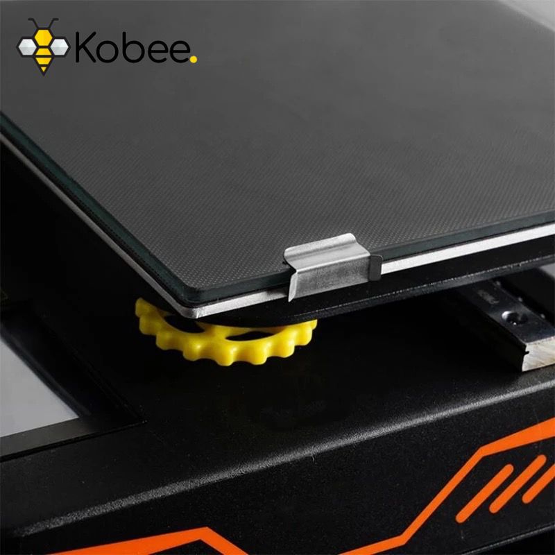 3D Printer Glass Bed Fixing Clips — details and dimensions