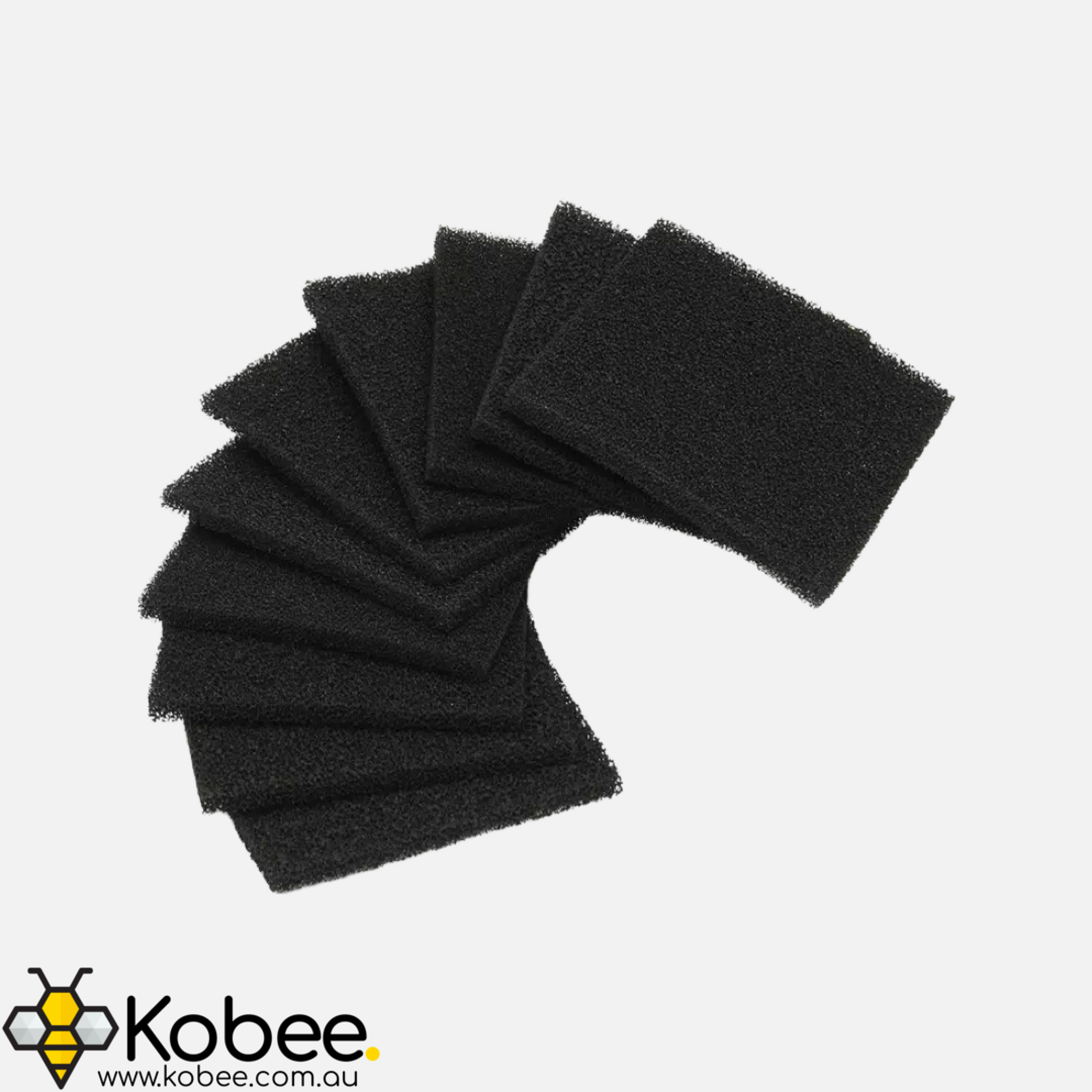 Carbon Filter for Solder Smoke Absorption — 2 Pack — details and dimensions