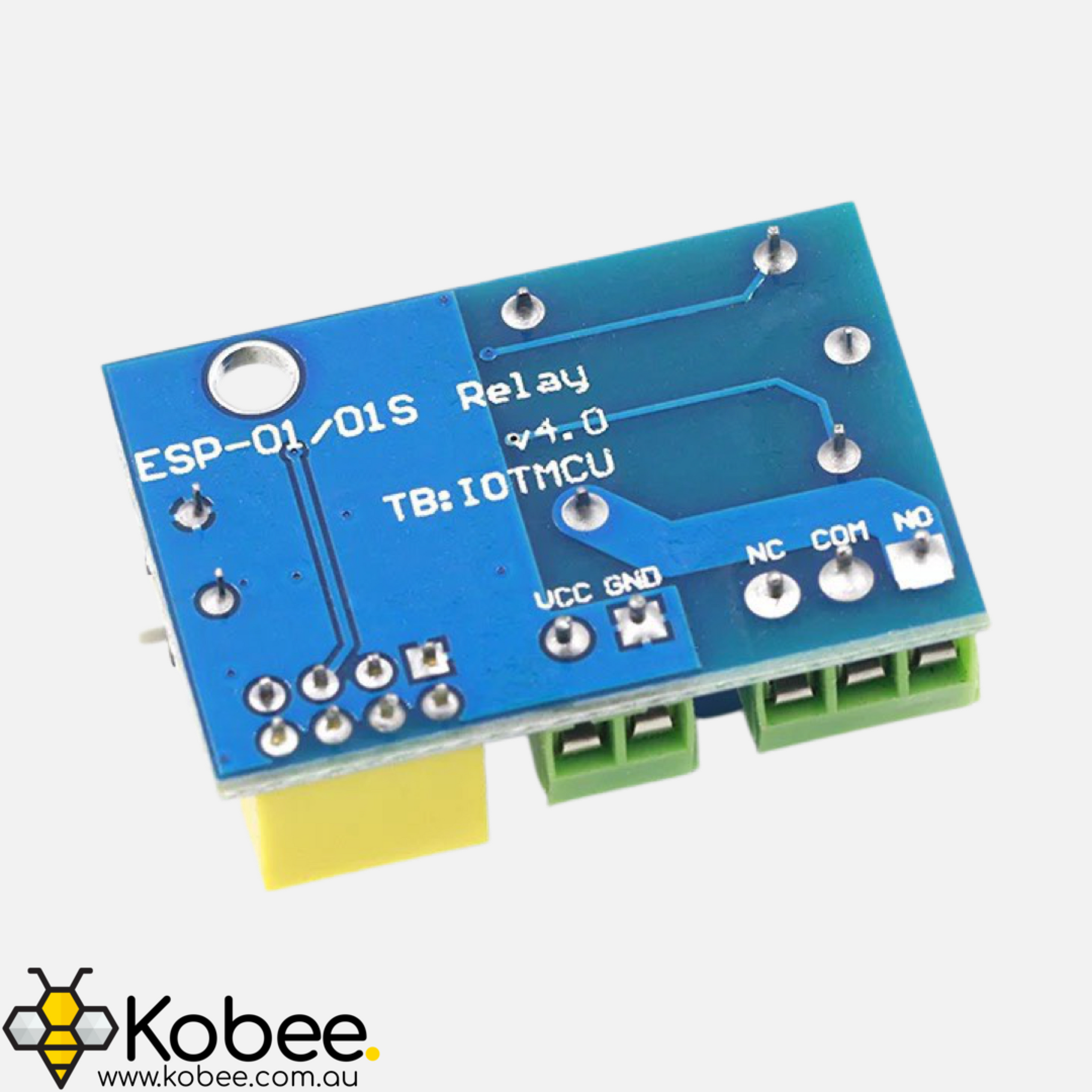 ESP01 Relay Module — alternate view