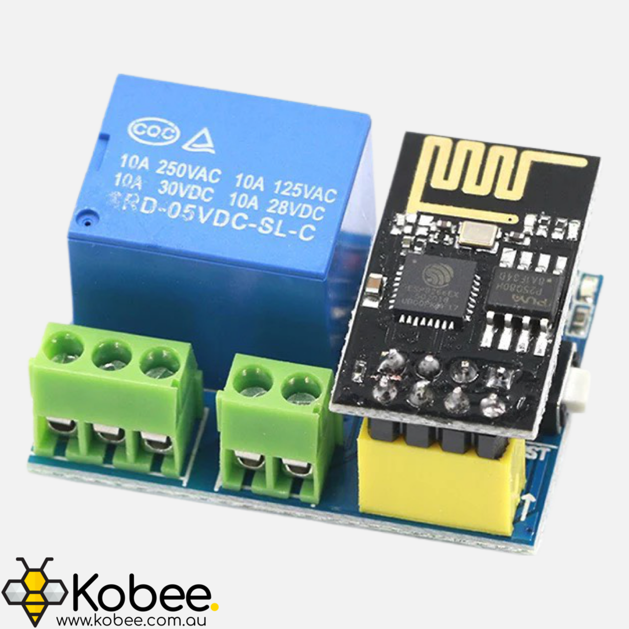 ESP01 Relay Module — front view