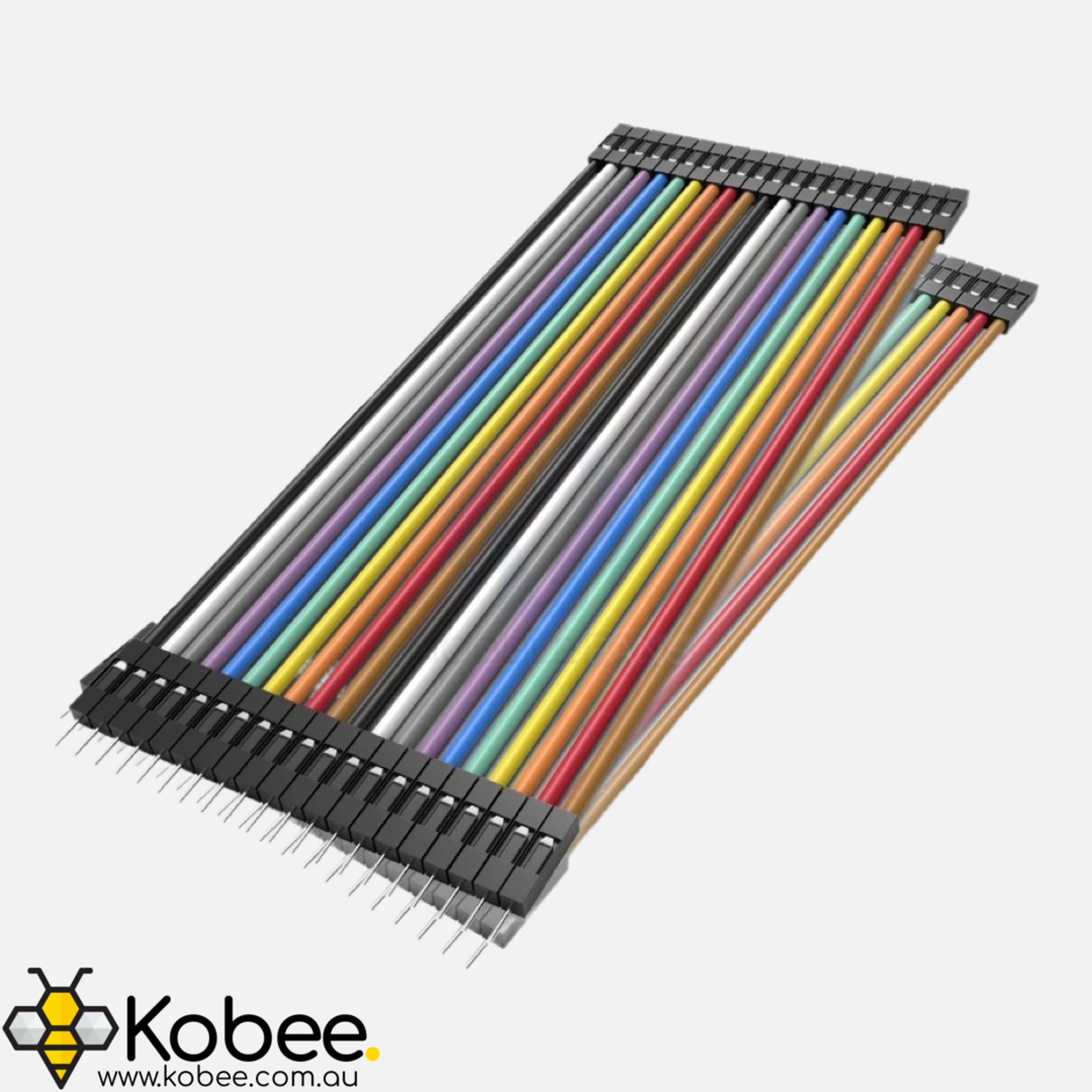 Male-to-Female Dupont Solderless Breadboard Jumper Cable Wires — 10 cm — additional product view