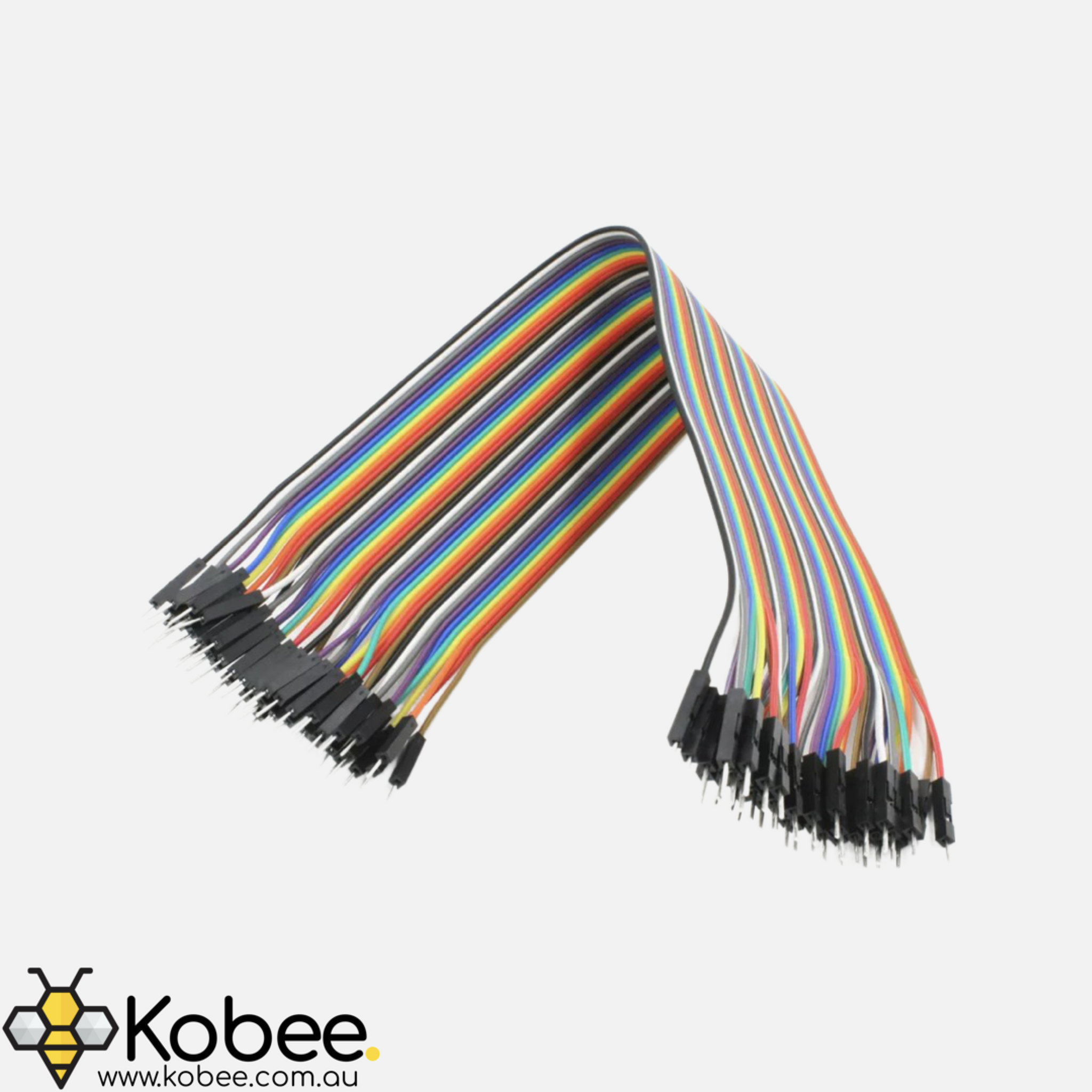 Male-to-Male Dupont Solderless Breadboard Jumper Cable Wires — 10 cm — details and dimensions