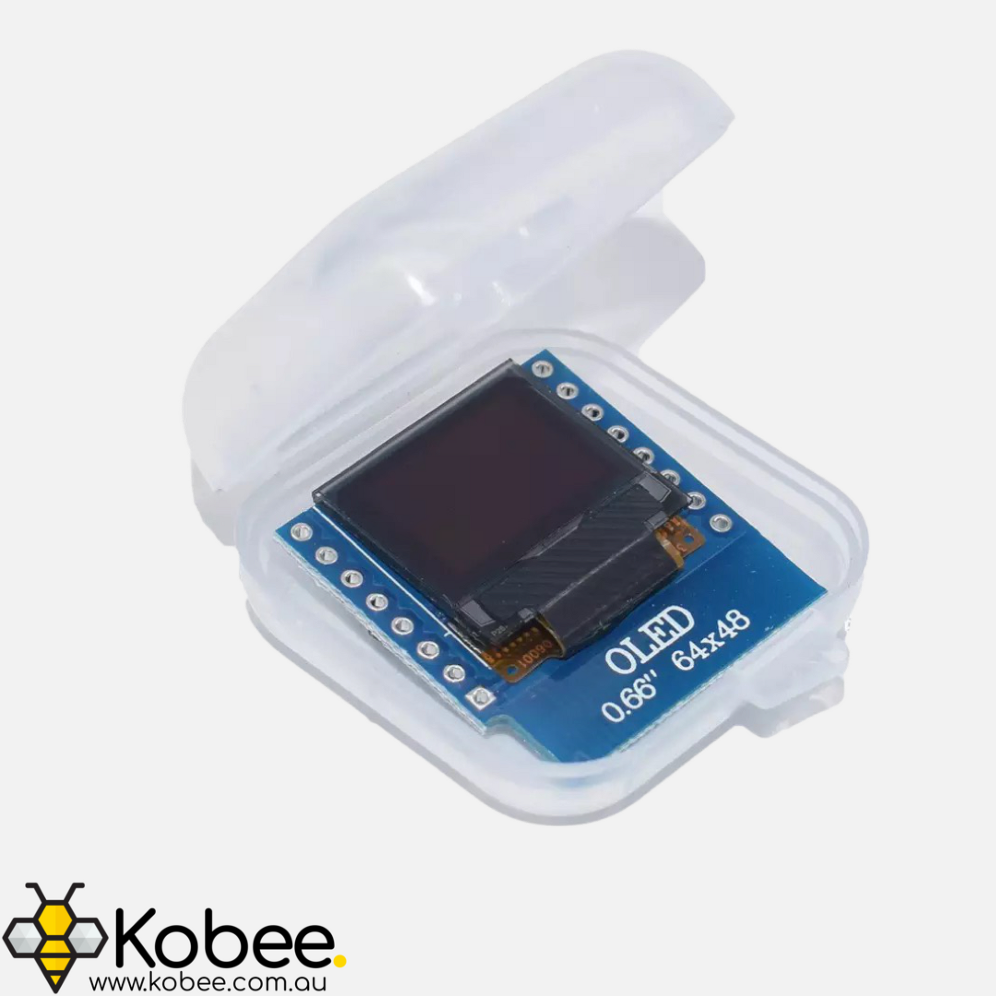 Monochrome 0.66 Inch I2C Wemos D1 Mini Display Shield — view 5