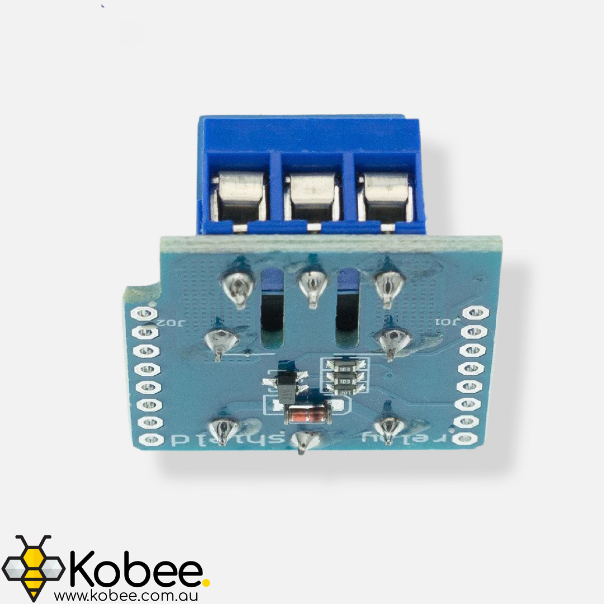 Wemos D1 Mini Relay Shield — detail view